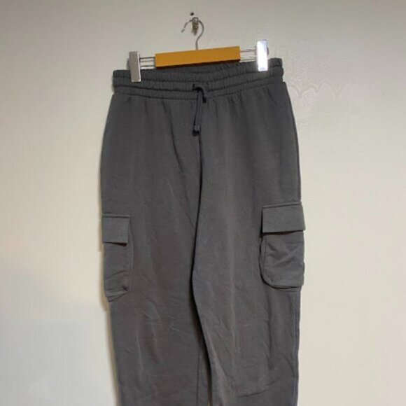 ZARA Cargo Charcoal Gray Women's Sweatpants Size M - Picture 3 of 10